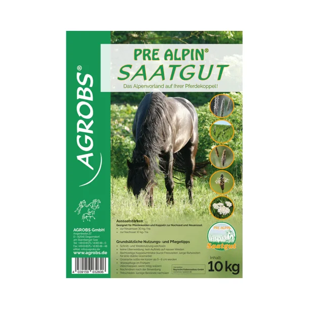 AGROBS Grsfr PRE ALPIN Saatgut 10 kg.