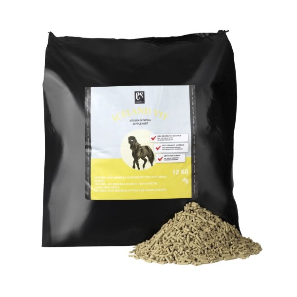 Equsana Iceland Vit 12 kg.