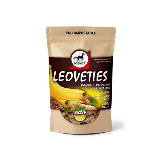 Leovet Leoveties Banan-Gurkemeje-Hrfr