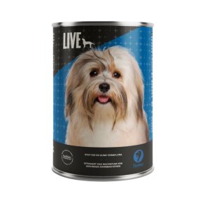Live Dog V�dfoder Kalkun 395g