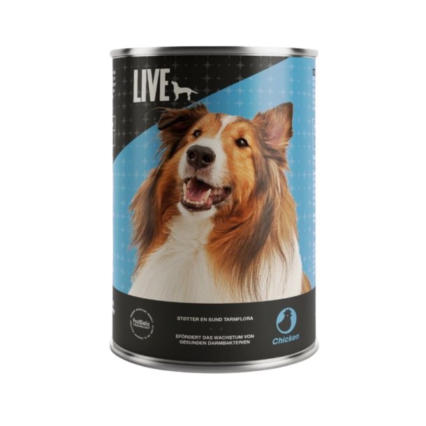 Live Dog V�dfoder Kylling 395g