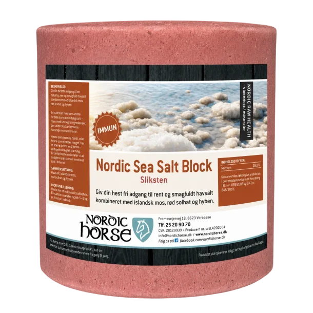 Nordic Horse Sea Salt Block - Immun