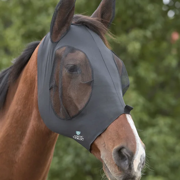 Nordic Horse Fluemaske - Bl/Sort