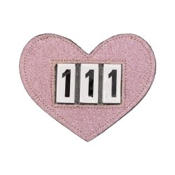 QHP Nummerholder til stvne - Heart