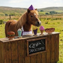 QHP Horse Toy Snackcounter