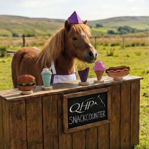 QHP Horse Toy Snackcounter