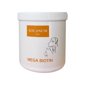 Solanum Mega Biotin - hund/kat - 500 g. 
