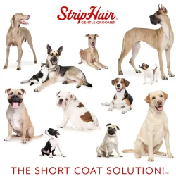 StripHair Gentle Groomer  - Sensitive - til dyr