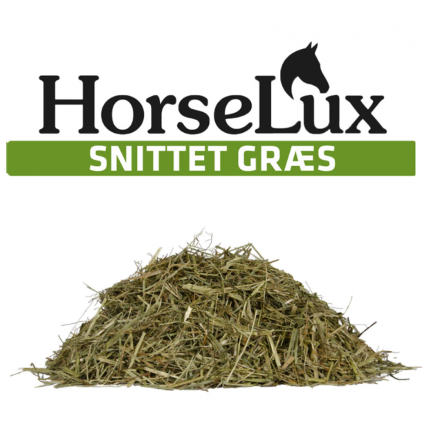 HorseLux Snittet græs
